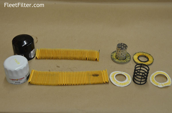 Filter Disassembled - NapaGold Oil Filter vs Luberfiner